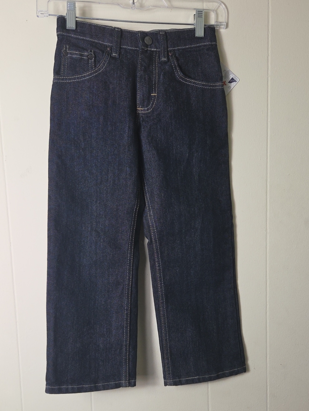 Lee Kids Dark Blue Straight-Leg Jeans